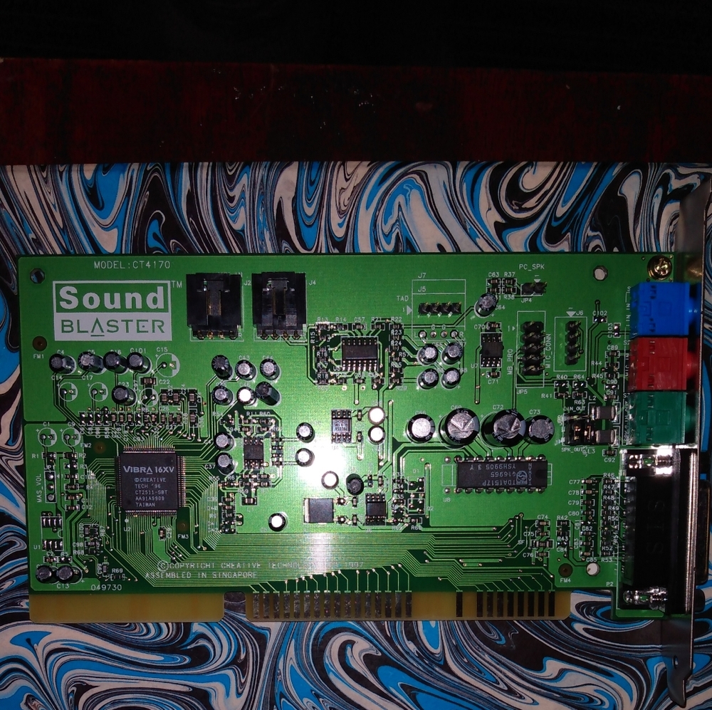 CREATIVE LABS CT4170 SOUND BLASTER AUDIO CARD